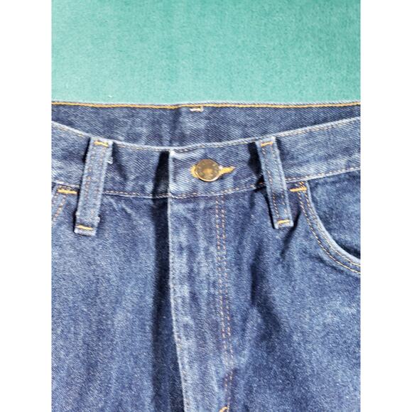 Rustlers Jeans Size 31x30 Mens Blue Pants Denim Cotton Mid Rise Work Straight - Picture 5 of 12